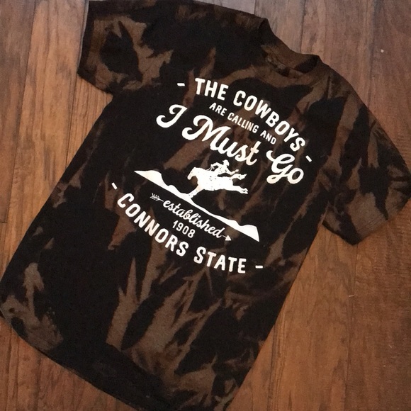 Acid Washed Cowboy Tshirt - Picture 3 of 3